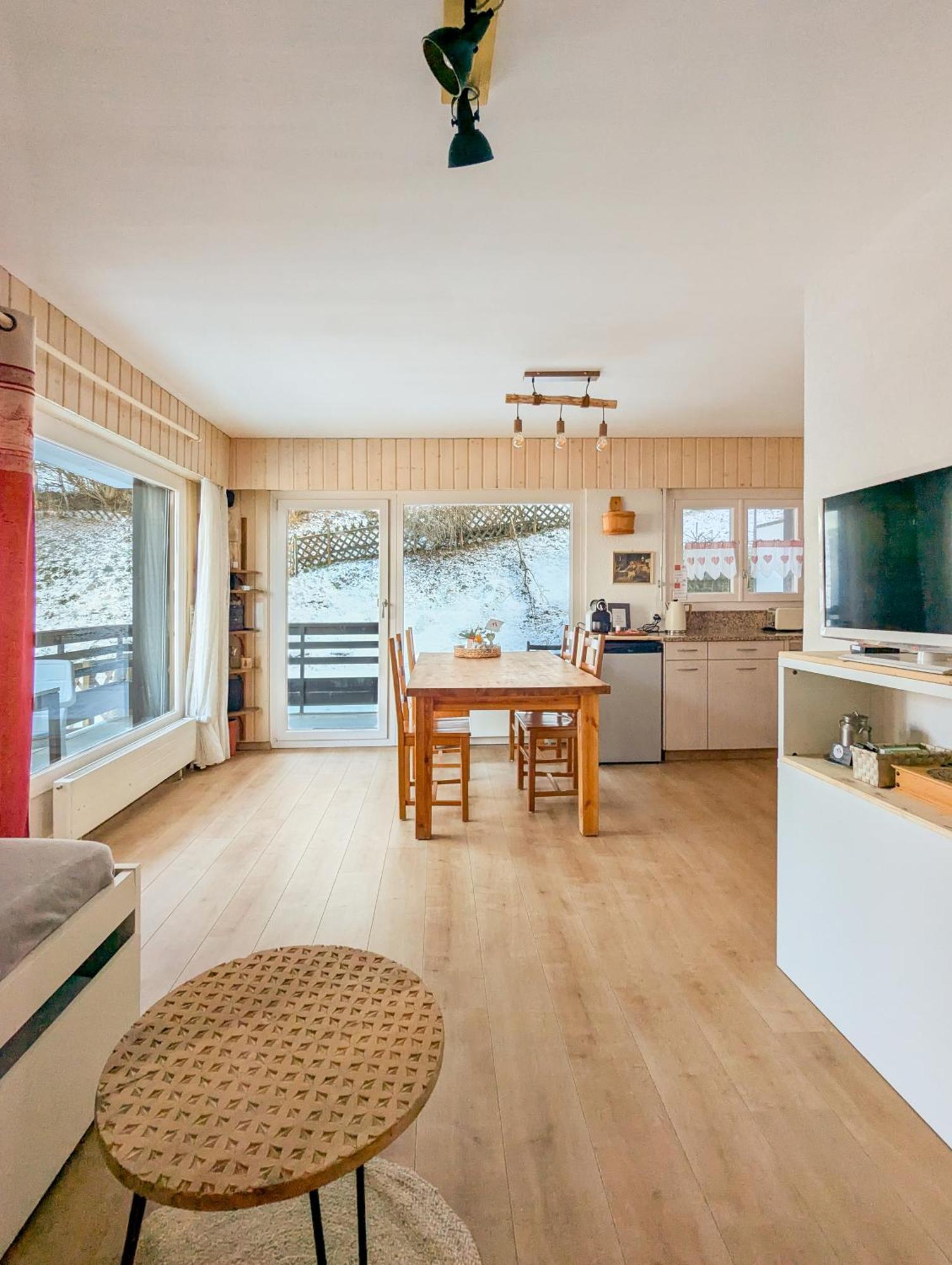 Apartamento Cosy Centered With Garden And View In Veysonnaz Exterior foto